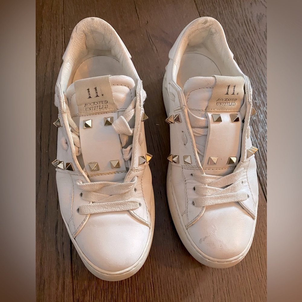 Valentino Rockstud Sneakers Shoes - Picture 3 of 5